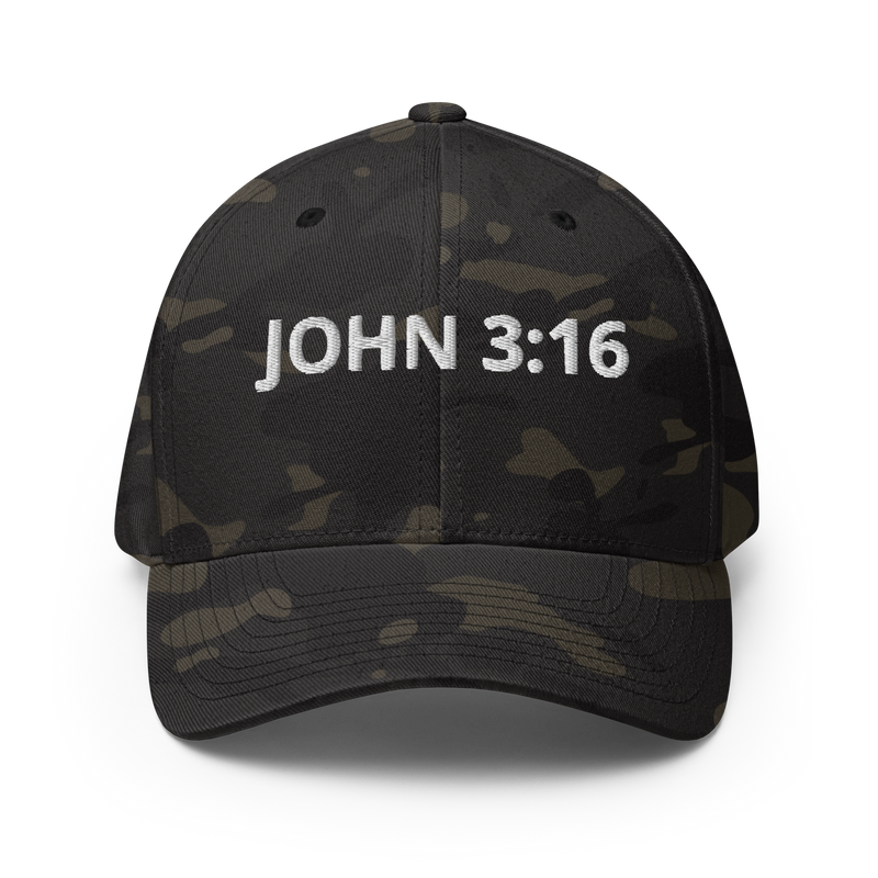 JOHN 3 16 Structured Twill Cap