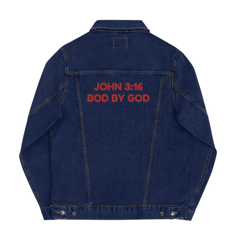 Unisex JOHN 3:16 Denim Jacket